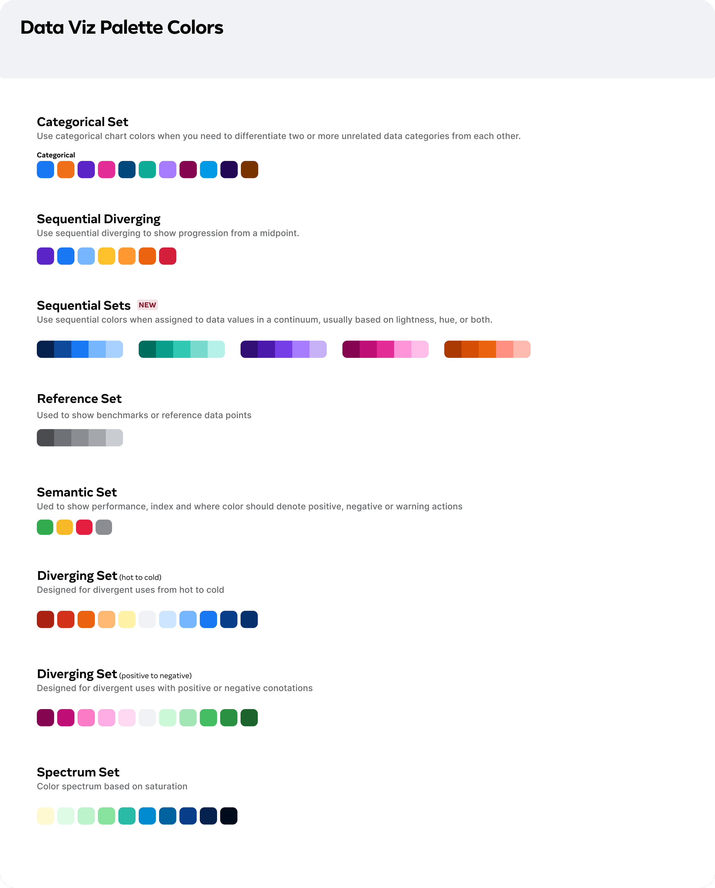 All color palettes