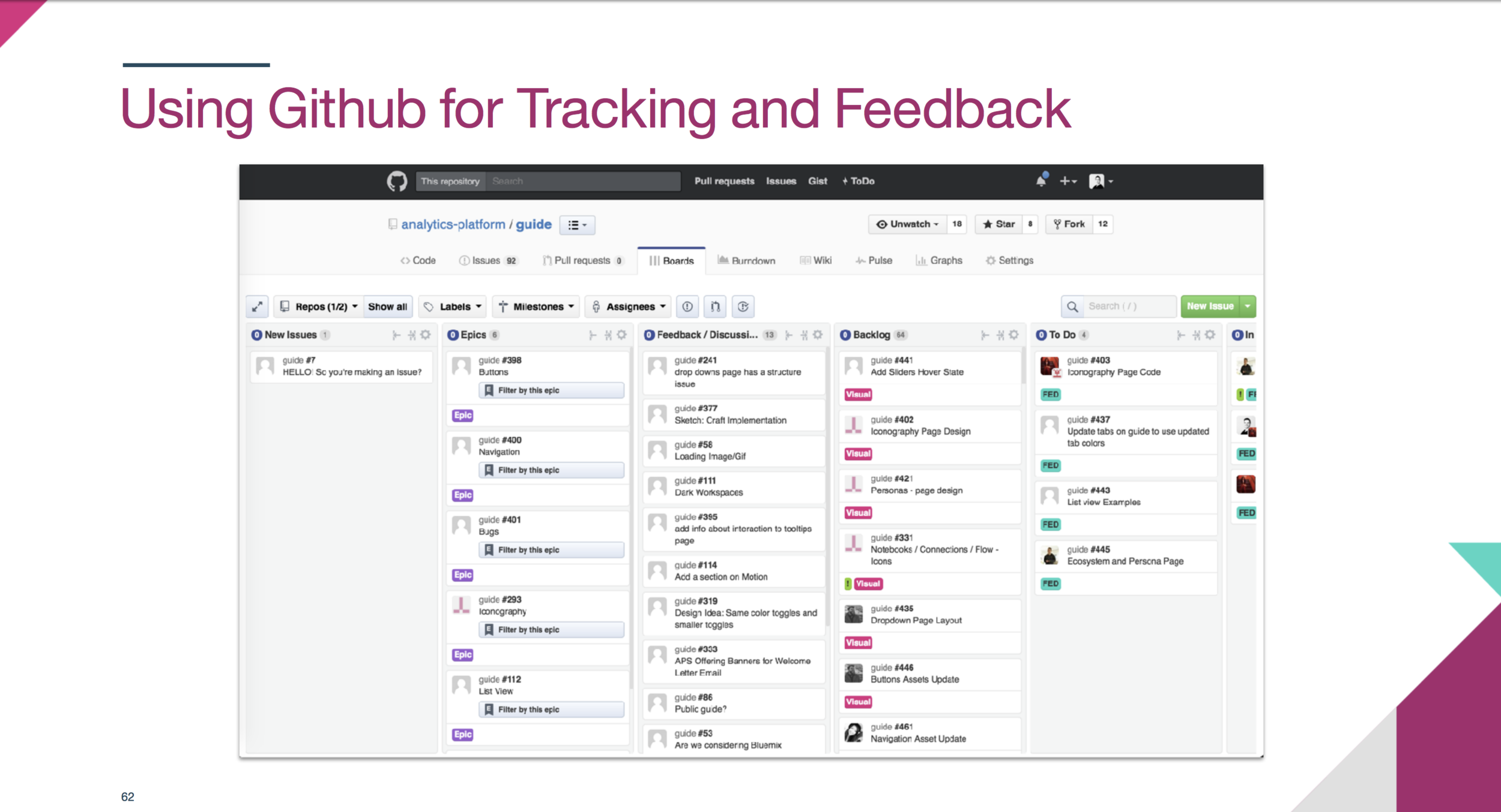 Component variations and states