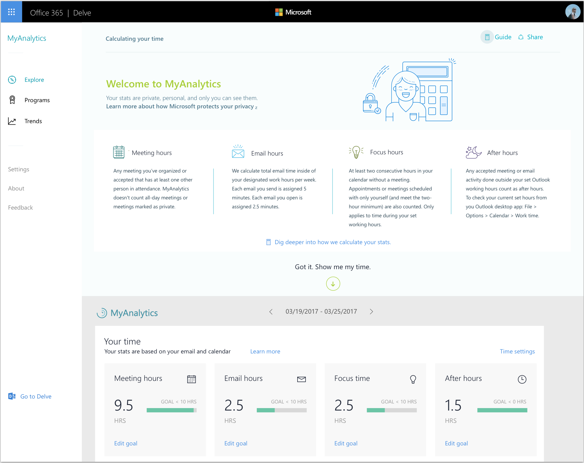 Final sharing experience design