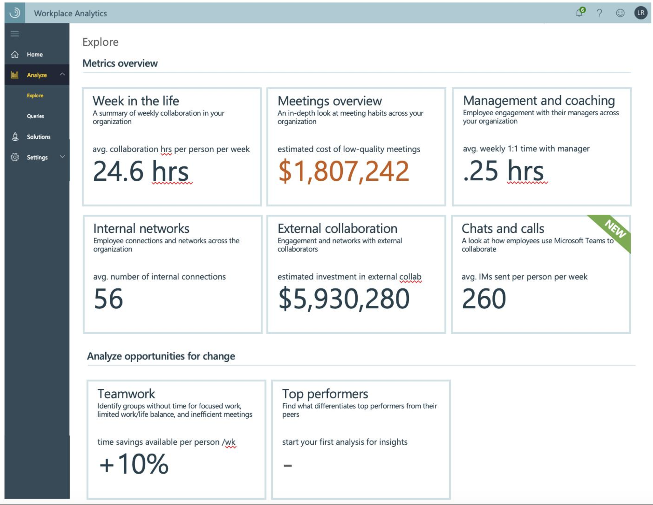 Navigation comparison analysis