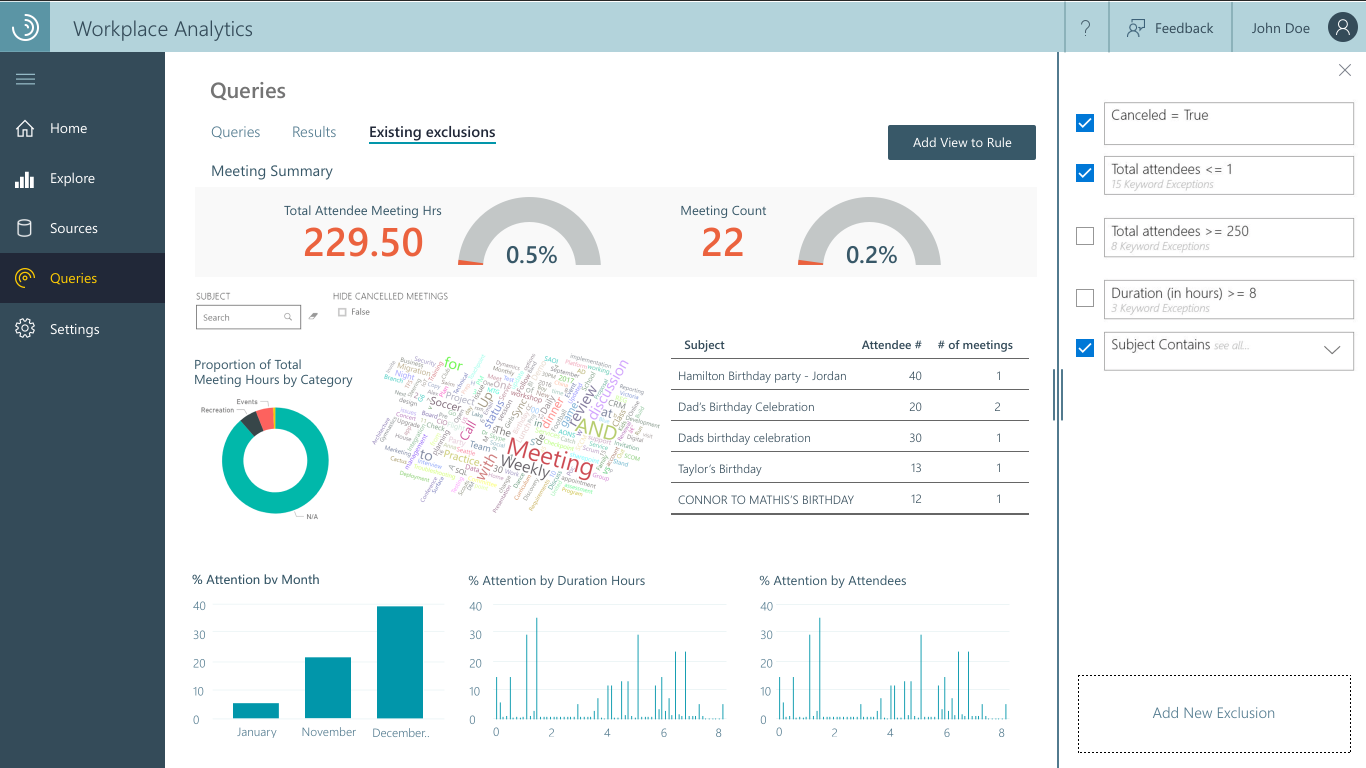 Earliest wireframe of topic selection process