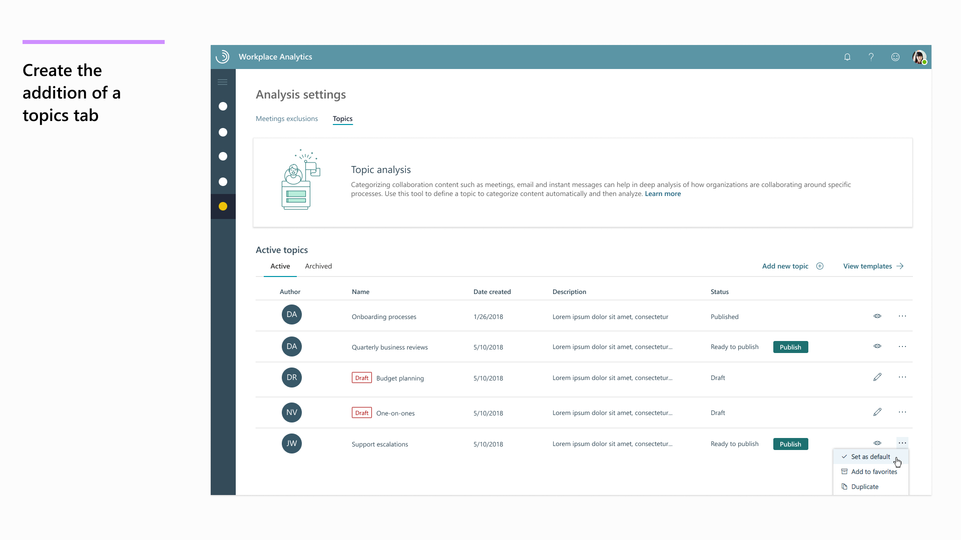 Original step 2 displaying configuration options in the linear wizard flow
