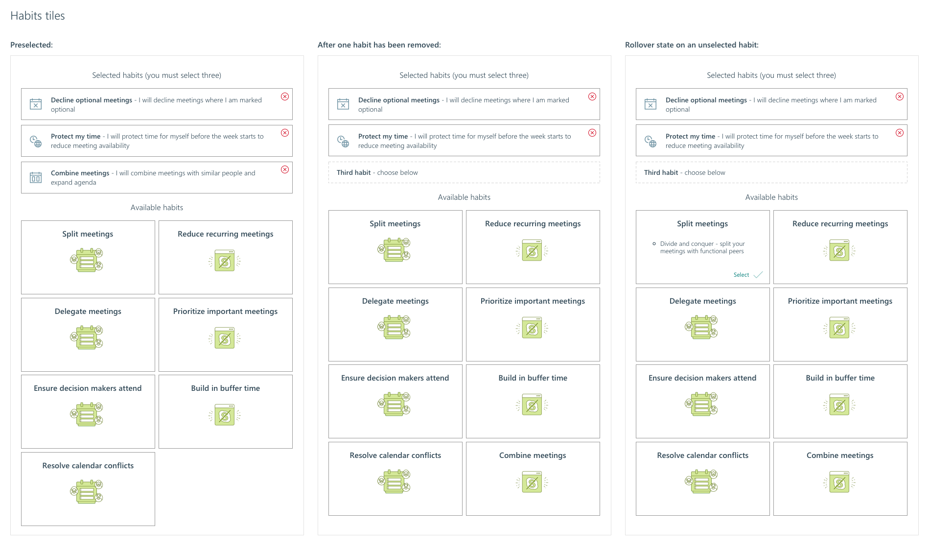 Focus analytics insights screen 1 displaying personal productivity insights and recommendations