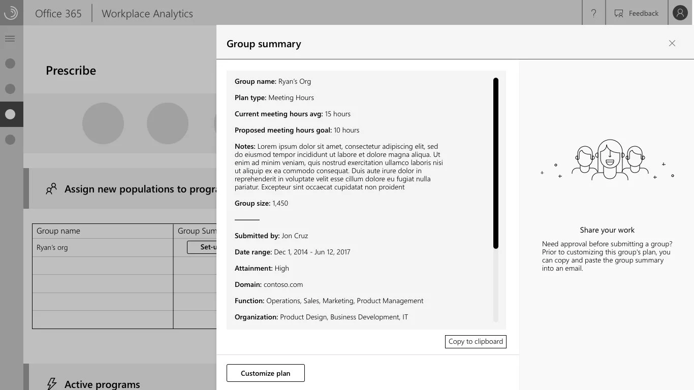 Workplace Focus interface 6